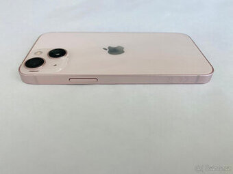 APPLE IPHONE 13 MINI 128 GB RŮŽOVÝ,12 MĚS.ZÁRUKA,VELMI HEZKÝ