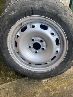 Plechové disky 14”+zimní pneu fabia I