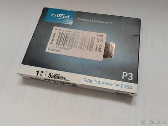 Crucial P3 1TB - SSD disk M.2 (PCIe 3.0 4x NVMe)