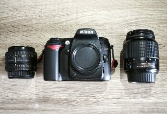 Nikon D90 + objektivy TOP STAV