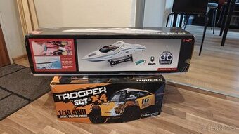RC auto, RC člun