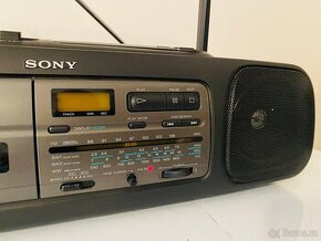 Radiomagnetofon/CD Sony CFD-55MKIIs, 90.léta