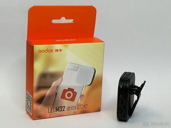 Godox nabíjecí selfie klip světlo na mobil, maxi výkon, NOVÉ - 1