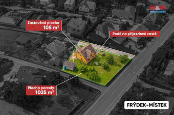 Prodej rodinného domu, 250 m², Frýdek-Místek, ul. Bruzovská