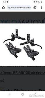Shimano brzdy BL-M6100