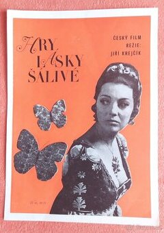 Filmové plakáty- leták HRY LÁSKY ALIVÉ