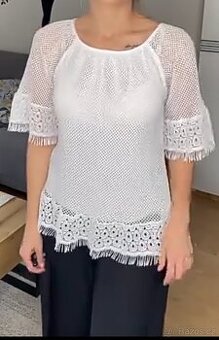 Dámská krajková halenka - nová s visačkou