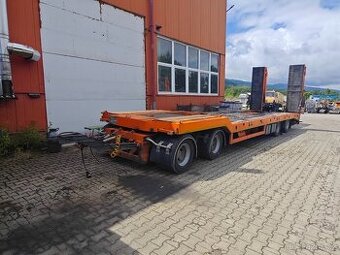 přívěs podvalník, 4 osy, MOSLEIN Gmbh, výborný stav.