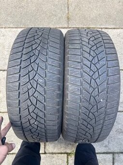 Dvě zimní pneu GoodYear 215/55/17