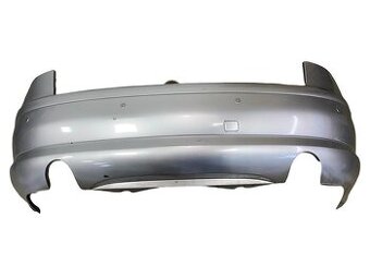 Zadní nárazník stříbrná metalíza LY7W Audi A8 4E D3 sedan