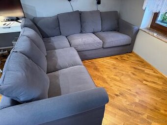 Rohová sedačka IKEA – Ljungen šedá