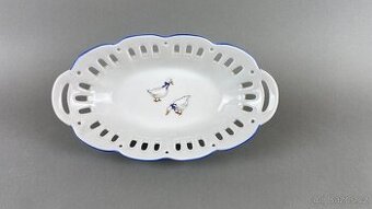 Košik husy prořezávaný Moritz Zdekauer český porcelán