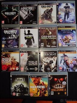 Hry na PS3 - PlayStation 3 posílám i zásilkovnou 1.