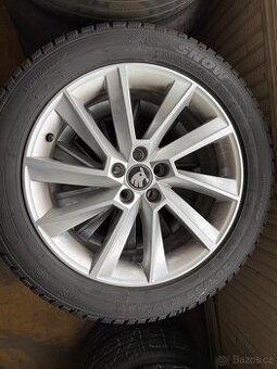Alu kola Škoda 17” s pneu (zimní)