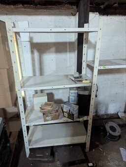 Regály bytelné extrémně pevné 2ks