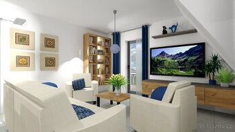 Prodej podkrovního bytu 2+kk s balkónem ,Ketkovice