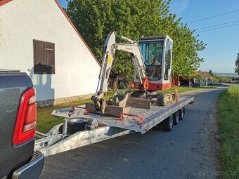 Zemní práce bagrem