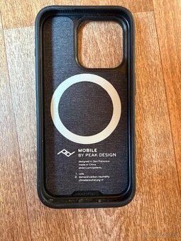 iPhone 15 pro peakdesign everyday case v2 + bike mount