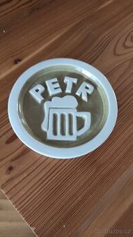 Pivní podtácek Petr