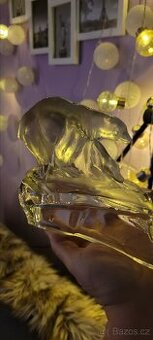 Skleněná dekorace miska