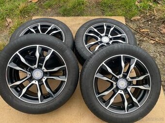 Alu kola 5x112.r16.Letní 205/55/16.Škoda,Vw,Mercedes,Audi.