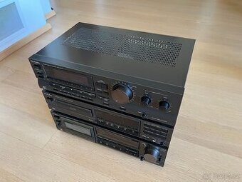Technics HiFi sestava - Receiver / CD Player / Cassette Deck - 1