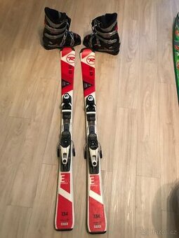 Rossignol lyze 134cm+prezkace 265