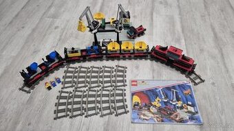 LEGO 4565 9V VLak - Train Freight and Crane Railway