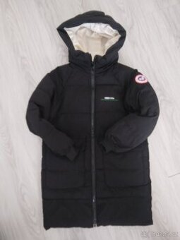 Zimní dlouhá bunda vel 146 cm