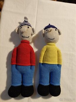 Pat a Mat - háčkované hračky