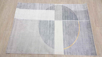 Šedý pratelný koberec Silver Lining 160x230 cm Vitaus