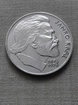 Pametni mince 100 kcs Janko Král 1976