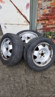 Sada plech.disku 5x120 s zimní pneu 215/60/17c