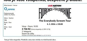 2x Florence and The Maschine 05.03.2026