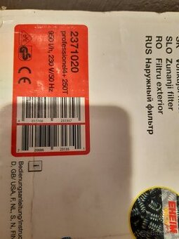 Thermofiltr Eheim 2371 nepoužité