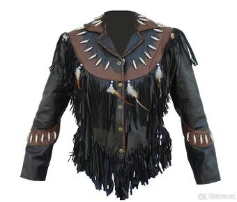 WESTERN černá kožená bunda TORO