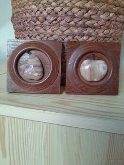 Retro obrázky s kameny