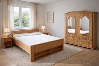 Masivní kompletní ložnice