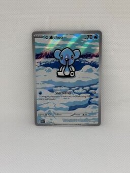 Pokémon karta Cubchoo 109/086 – NM – ORIGINÁL