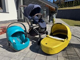 Cybex Priam Rose Gold - trojkombinace