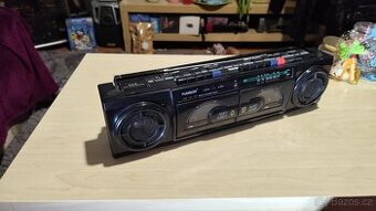 Retro dvojče kazeťák s tunerem - Fugison (1992)