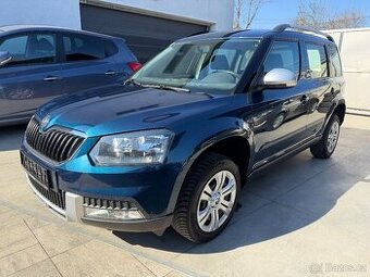 ŠKODA YETI 2.0 TDi 4x4 1.MAJITEL,TAŽNÉ,PAR.SENZOR,2XKOLA
