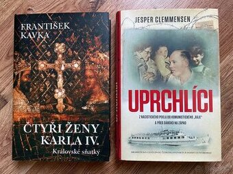 Nové knihy Čtyři ženy Karla IV., Uprchlíci