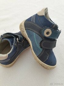 Dětské kožené jarní/podzimní boty velikost 22 - 1