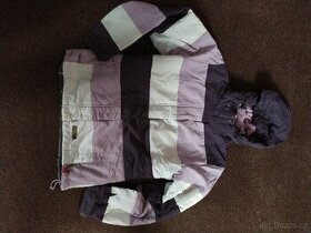 Zimní bunda fialová - 1