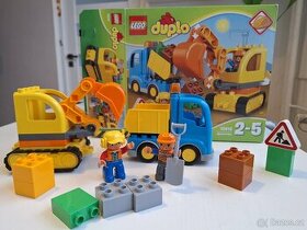 Lego Duplo 10812 pásový bagr a náklaďák