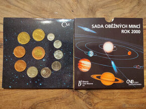 Sada oběžných mincí vesmír 2000