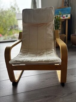 IKEA POÄNG dětské křeslo