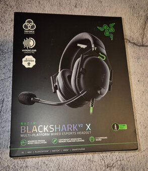 NOVÁ herní sluchátka Razer BlackShark V2 X