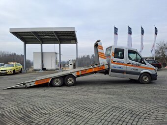 Mercedes-Benz Sprinter odtahovka zalamovací 2014, 3,0 diesel